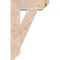 Ekena Millwork Traditional Slat Smooth Bracket w/ Offset Brace, Douglas Fir, 7 1/2"W x 22"D x 34"H BKT0806X22X34TRA06SDF - alternate 4